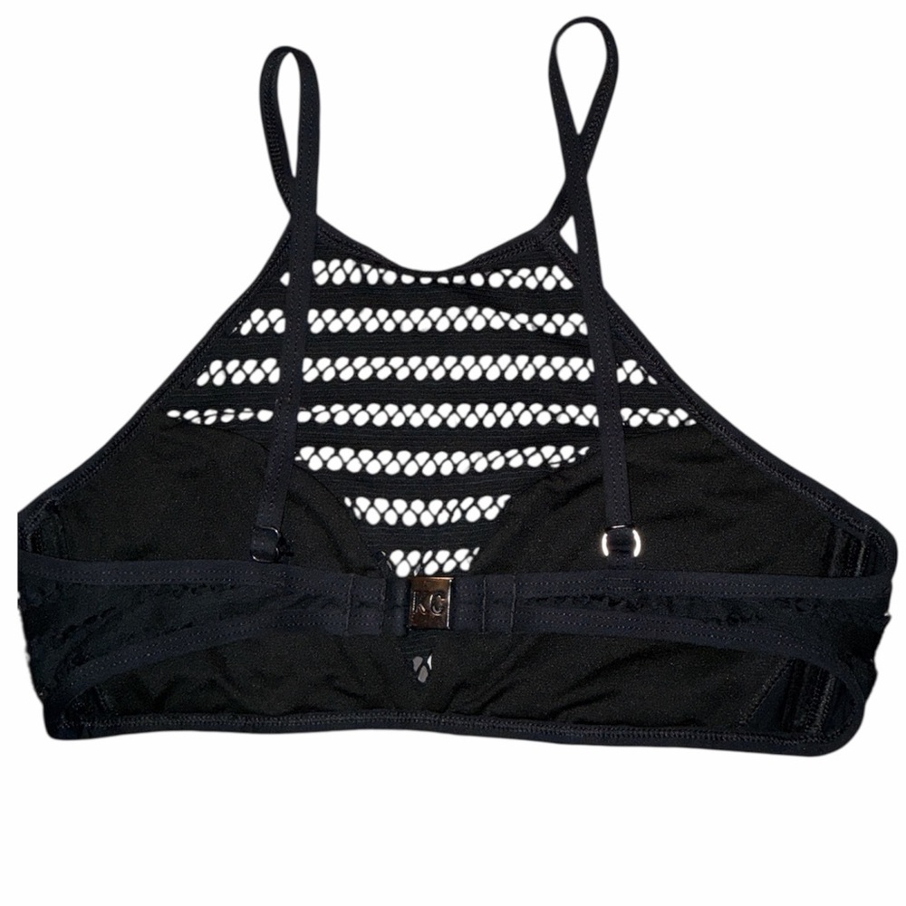 Kenneth Cole Luxe Bikini With Aerie Gingham Check Bottom, Size Med - Picture 5 of 8